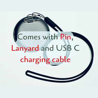 Lumibadge™ Bluetooth LED Badge: Smart Name Tag & Video loop Display