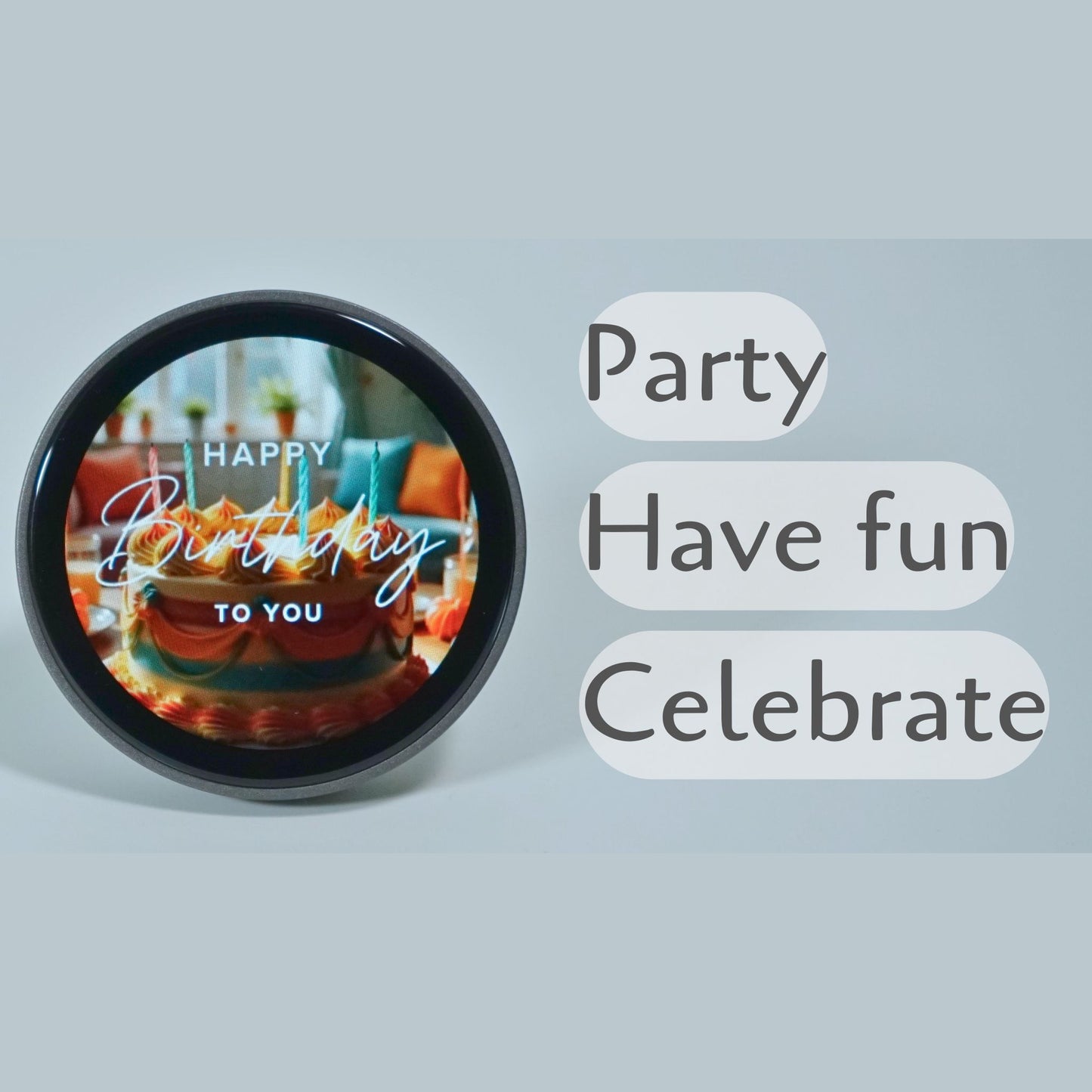 Lumibadge™ Bluetooth LED Badge: Smart Name Tag & Video loop Display