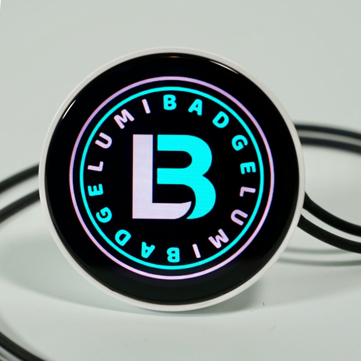 Lumibadge™ Bluetooth LED Badge: Smart Name Tag & Video loop Display